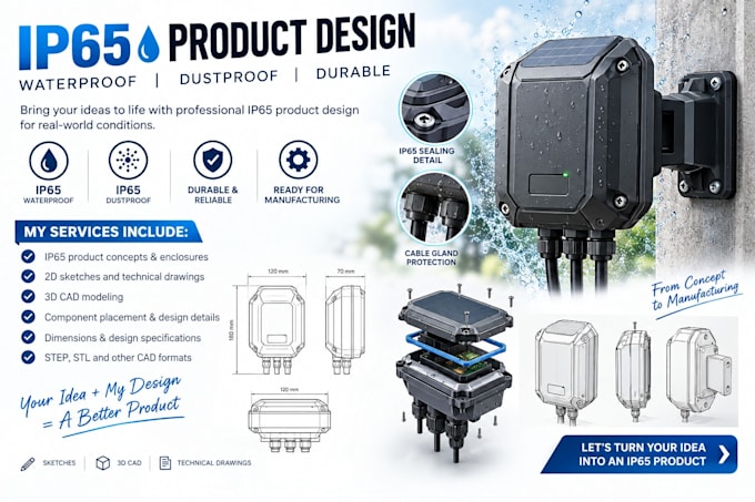 design ip65 rated enclosures and protective products