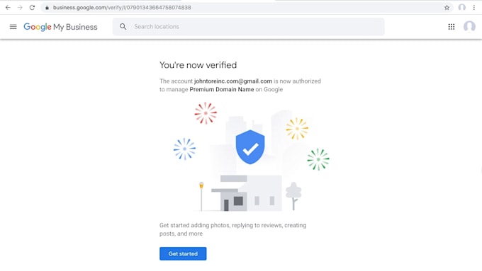 create verified gmb listing, google my business, instant verification