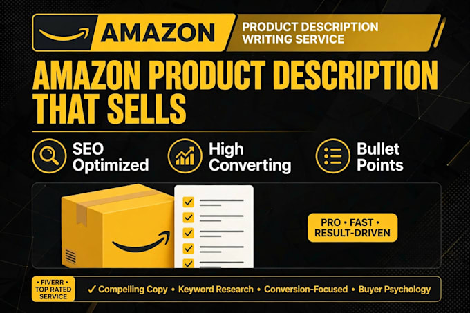 write high converting amazon listing description