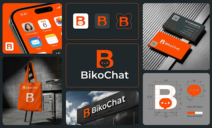 design a professional brand identity, logo and brand guidelines