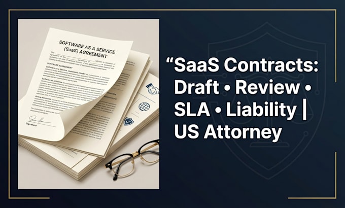 draft a custom saas subscription agreement and software license