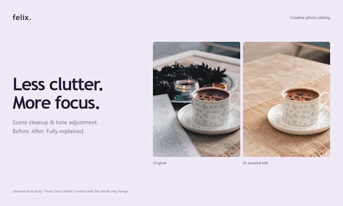 enhance your photos and remove distracting background objects