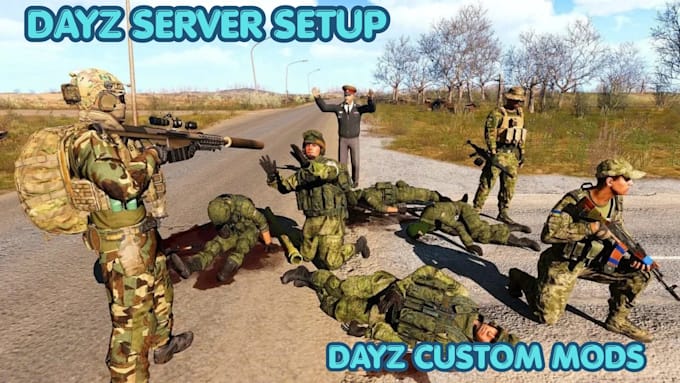 custom dayz server setup mods clothing weapons map loot system script mod instal