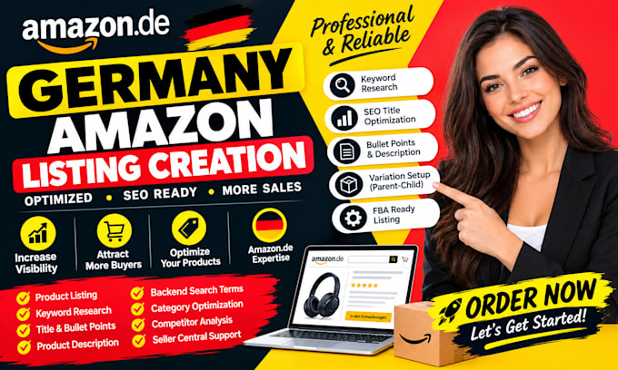 do germany amazon listing creation, amazon variation germany amazon fba product
