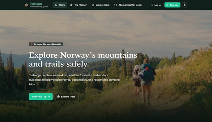 build modern react website