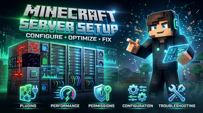 setup configure and optimize your minecraft server