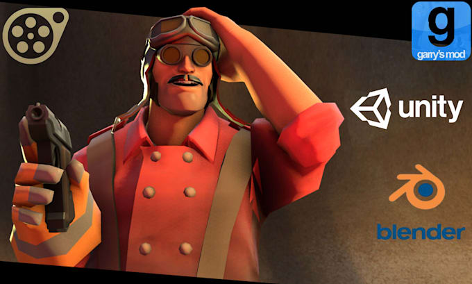 edit, convert, create high quality sfm model, sfm animation for game and stories