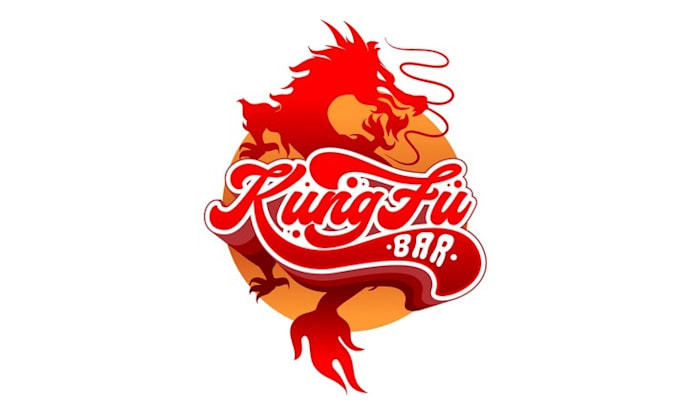 design chinese underground vibes bar logo for you