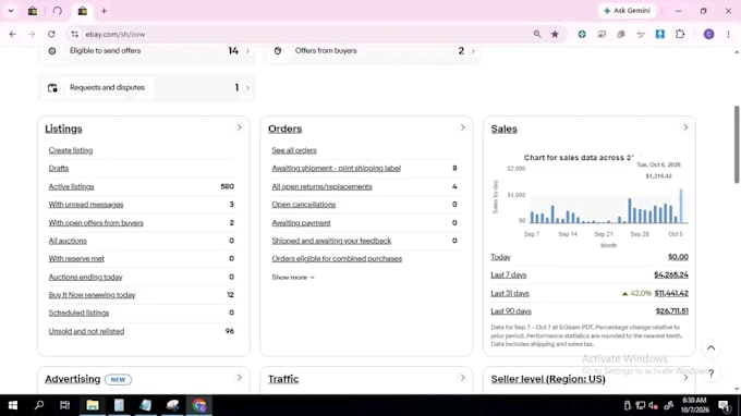 manage your ebay account as a virtual assistant va and related issues