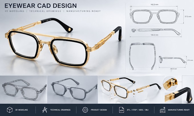 design luxury eyewear fashion frames, materials, construction and colorways