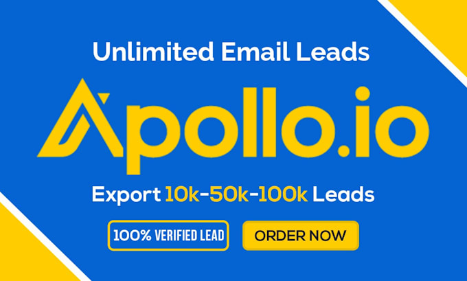 do b2b lead generation extract data from apollo any industry