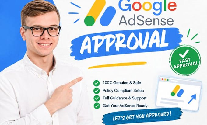 get google ads sense approval and fix ads sence rejection error