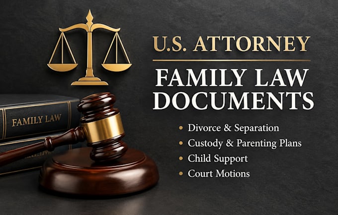 draft your divorce papers, petition, and settlement agreement