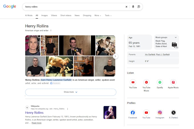 edit, create and claim your google knowledge panel