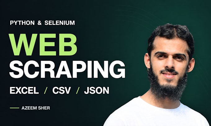 do python web scraping and deliver clean excel or CSV data