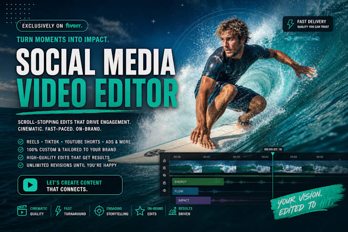 do social media editing