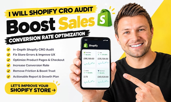 do shopify cro conversion rate optimazion shopify store audit