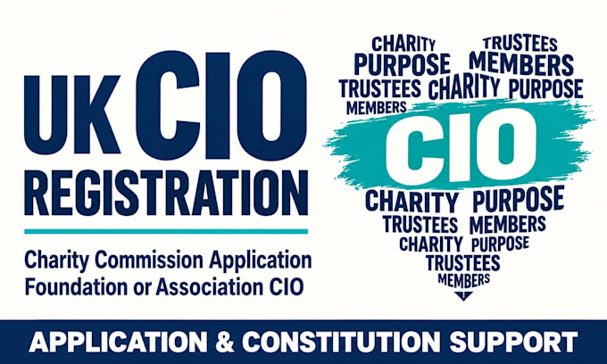 prepare your UK cio registration application and cio constitution