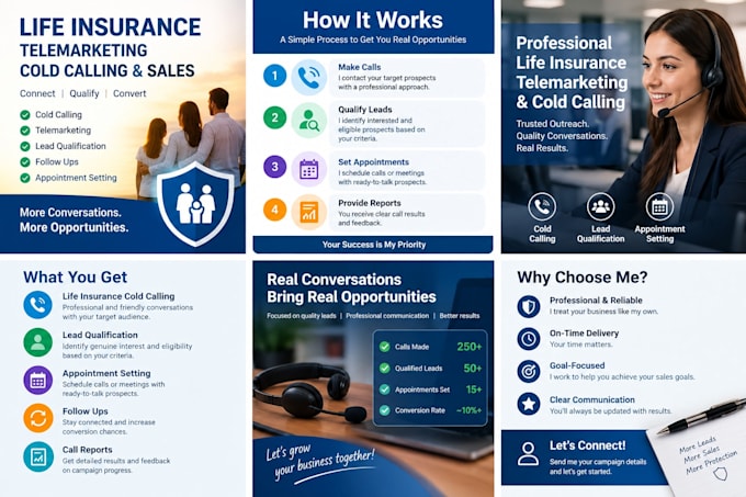do insurance telemarketing cold calling and sales