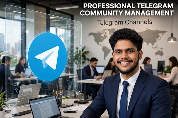 be your telegram manager and moderator and chatter