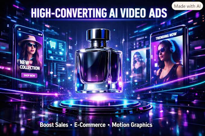 create high converting video ads and social media graphics