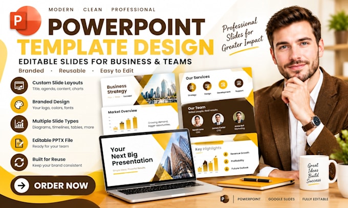 create powerpoint templates,business slide layouts,reusable corporate PPT design