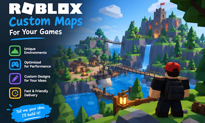 create roblox map, low poly assets, roblox 3d assets roblox environment
