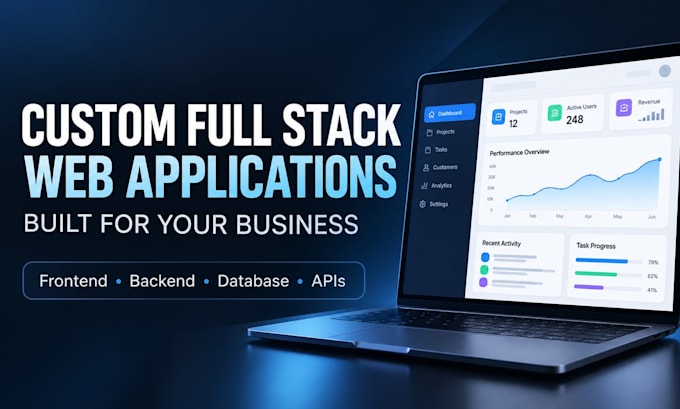 build a custom full stack web app for your business