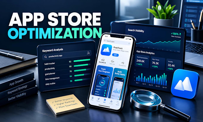 optimize your app store listing with aso
