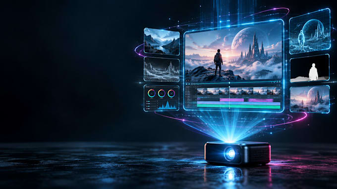 create a hologram effect for your video