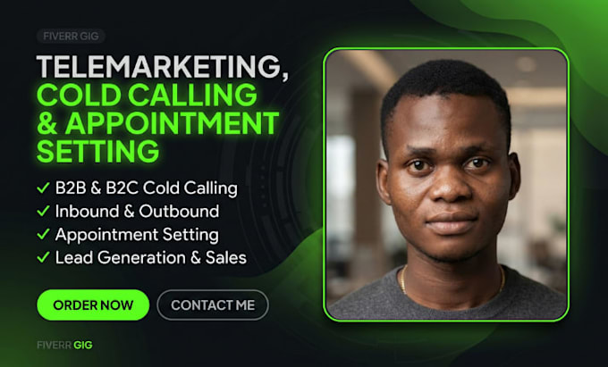 do telemarketing, cold calling, appointment setting and inbound