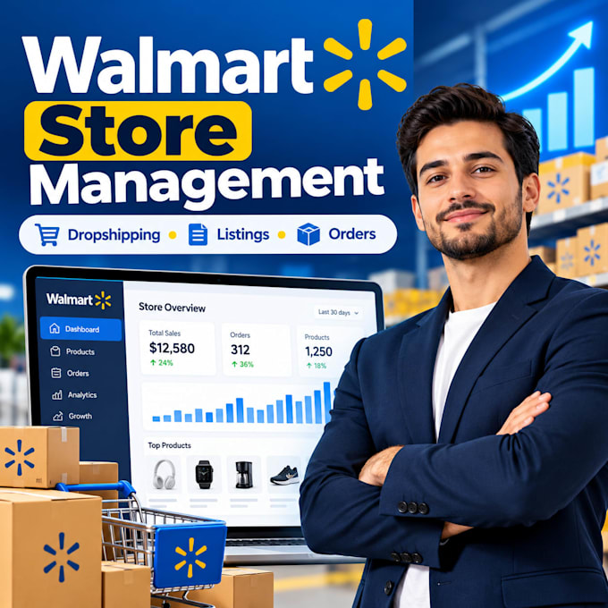 manage and grow your walmart dropshipping store
