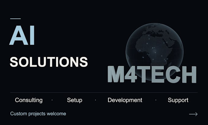 provide ai consulting and develop custom ai solutions