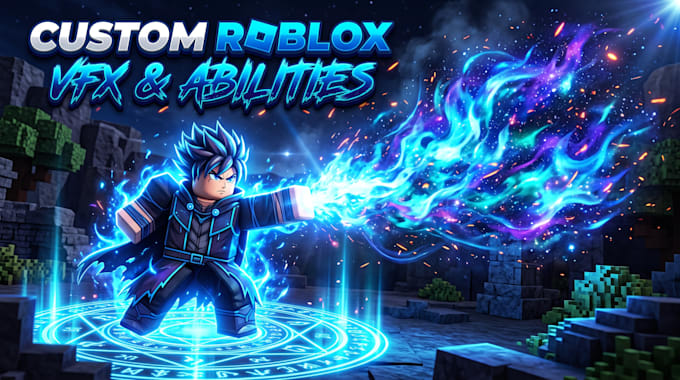 do custom roblox vfx, sfx, combat movesets, abilities, and roblox animation