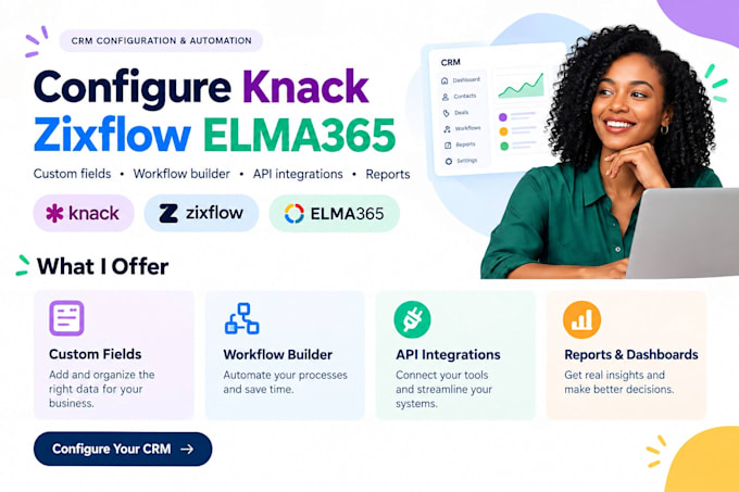 setup zoho streak webflow hubspot