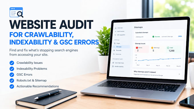 audit your website for crawlability, indexability and gsc errors