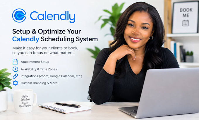 help you setup with calendly