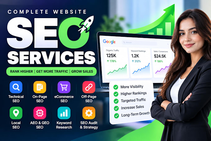 do SEO and business upscaling