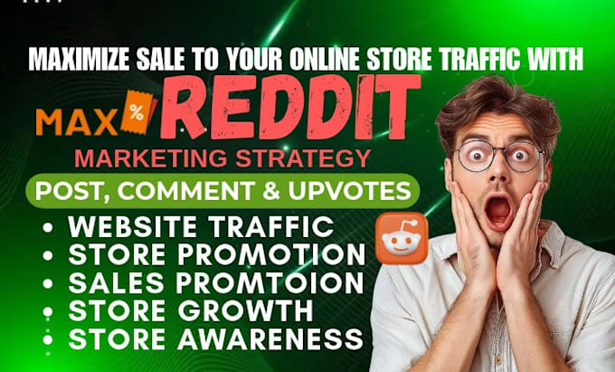 Traffic Reddit Create reddit seo post geo comment to market your brand, product ...