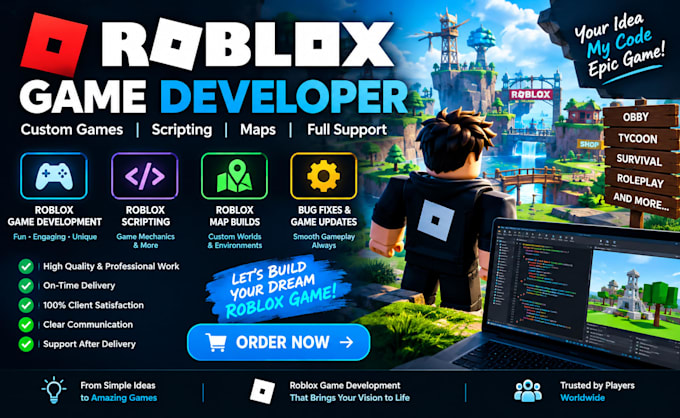 roblox game developer roblox scripter roblox game development roblox map roblox