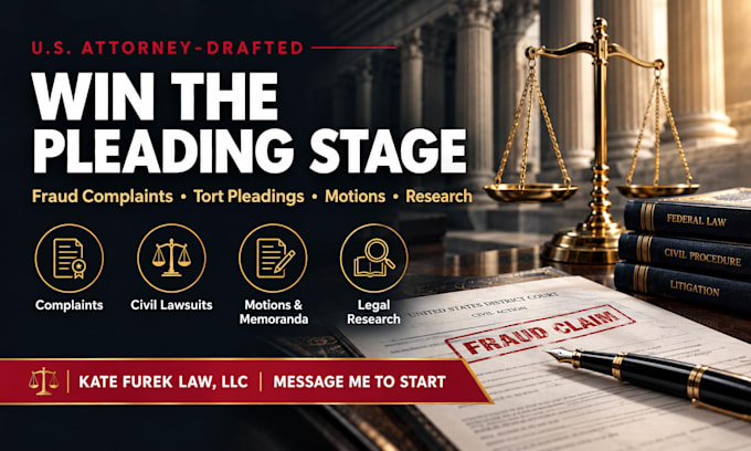 draft fraud motions, memoranda and court documents