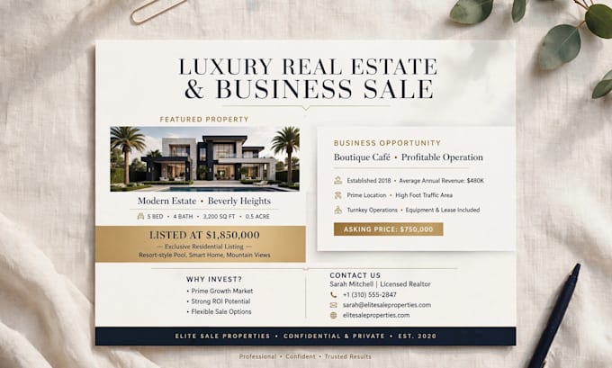 design a professional modern flyer and event flyer