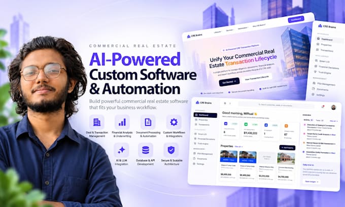 build commercial real estate software and automation