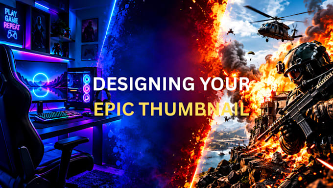 design catchy thumbnails that will increase views