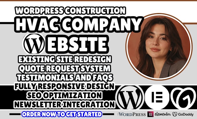 design hvac website, hvac contractor website, hvac construction website
