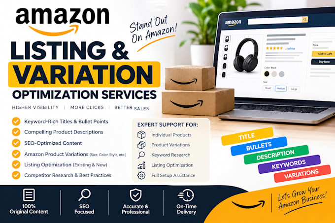 create, fix amozon variation issue listing error 8040, 8541 for brand approval