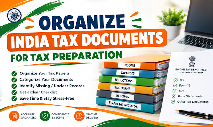 organize india tax documents for tax preparation