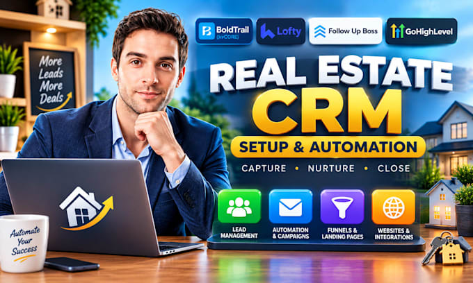 do boldtrail kvcore, gohighlevel automation, follow up boss, lofty, idx website
