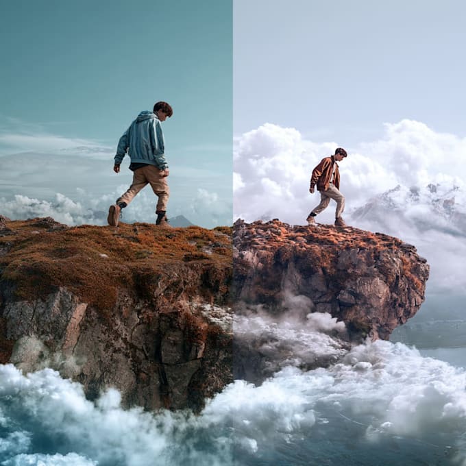 photo manipulation edit by photoshop