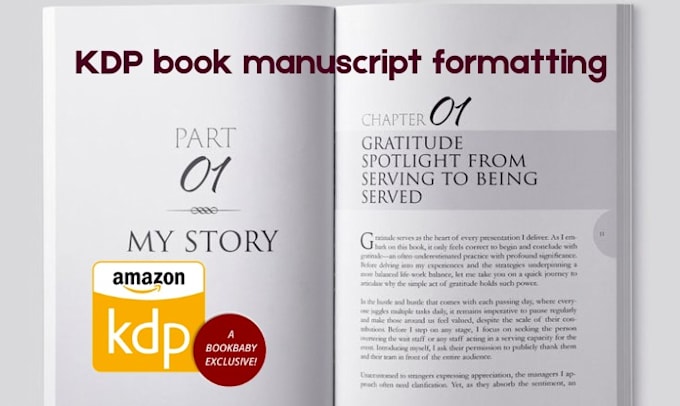 fix KDP book manuscript formatting error, paperback typesetting correction